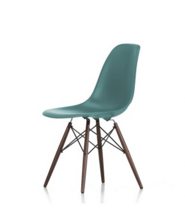 Chaise DSW Piètement Erable Fonce- Nouvelle Hauteur - Vitra