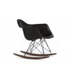 Fauteuil à bascule Eames RAR /Winter - Vitra Black Collection - Edition Limitée