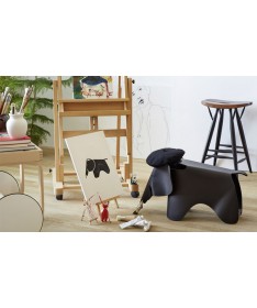 Tabouret Eames Elephant - Vitra Black Collection 