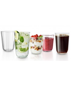 Pack de 4 verres à facettes 34 cl - Eva Solo