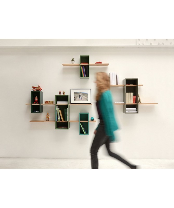 Etagère Max / Triple 3 boîtes + 2 étagères- Edition Compagnie Etagère Max / Triple 3 boîtes + 2 étagères- Edition Compagnie