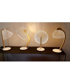 Lampe Dôme Bulbing / Led - Design 2D Effet 3D - Studio Cheha - lerendezvousdesign.com
