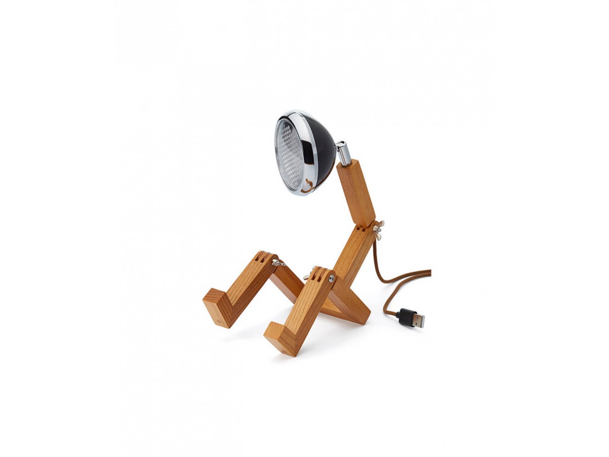 Lampe Mini Mr Wattson - Fashion Black Lampe Mini Mr Wattson - Fashion Black