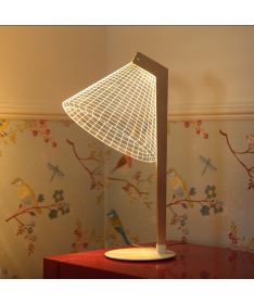 Lampe Deski LED 2D effet 3D - Studio Cheha