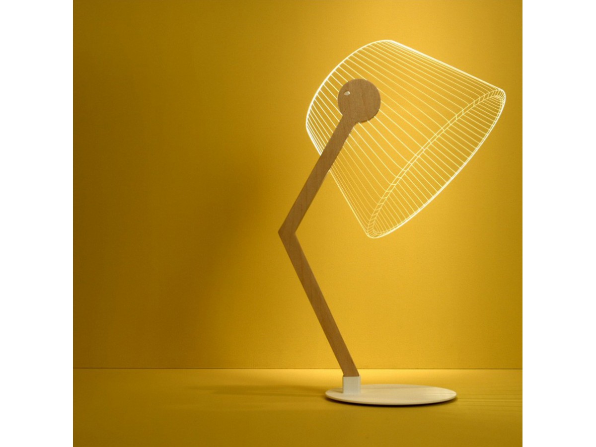 Lampe Ziggi LED 2D effet 3D - Studio Cheha