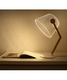 Lampe Ziggi LED 2D effet 3D - Studio Cheha