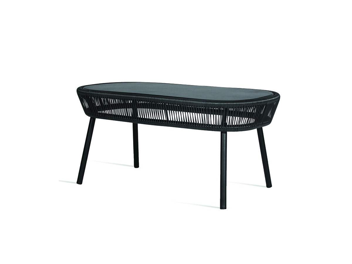Table basse outdoor LOOP - Vincent Sheppard - noir Table basse outdoor LOOP - Vincent Sheppard - noir