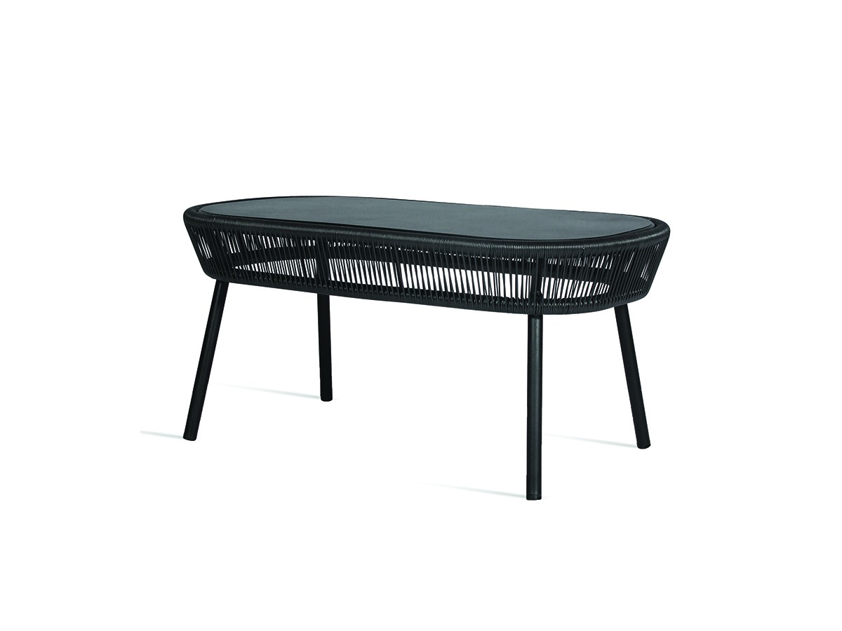 Table basse outdoor LOOP - Vincent Sheppard - noir