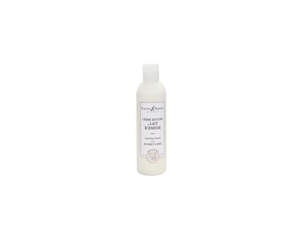 Crème douche lait d'ânesse 250 mL - Plantes & Parfums Crème douche lait d'ânesse 250 mL - Plantes & Parfums