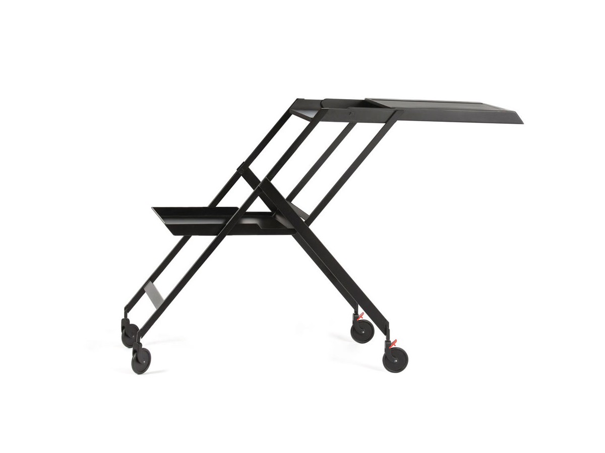 Table roulante pliable Plico - Alessi Table roulante pliable Plico - Alessi