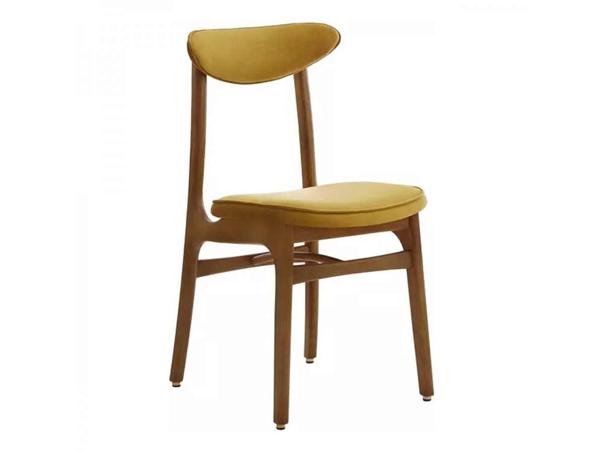 Chaise 200-190 frêne 03 - 366 CONCEPT - Shine velvet moutarde Chaise 200-190 frêne 03 - 366 CONCEPT - Shine velvet moutarde
