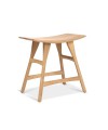 Tabouret Osso H. 48 cm - Ethnicraft - chêne naturel huilé