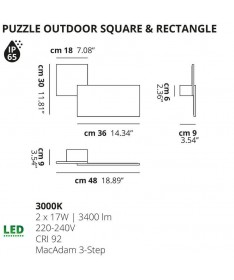 Applique Puzzle Outdoor Square&Rectangle - Lodes