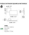 Applique Puzzle Outdoor Square&Rectangle - Lodes