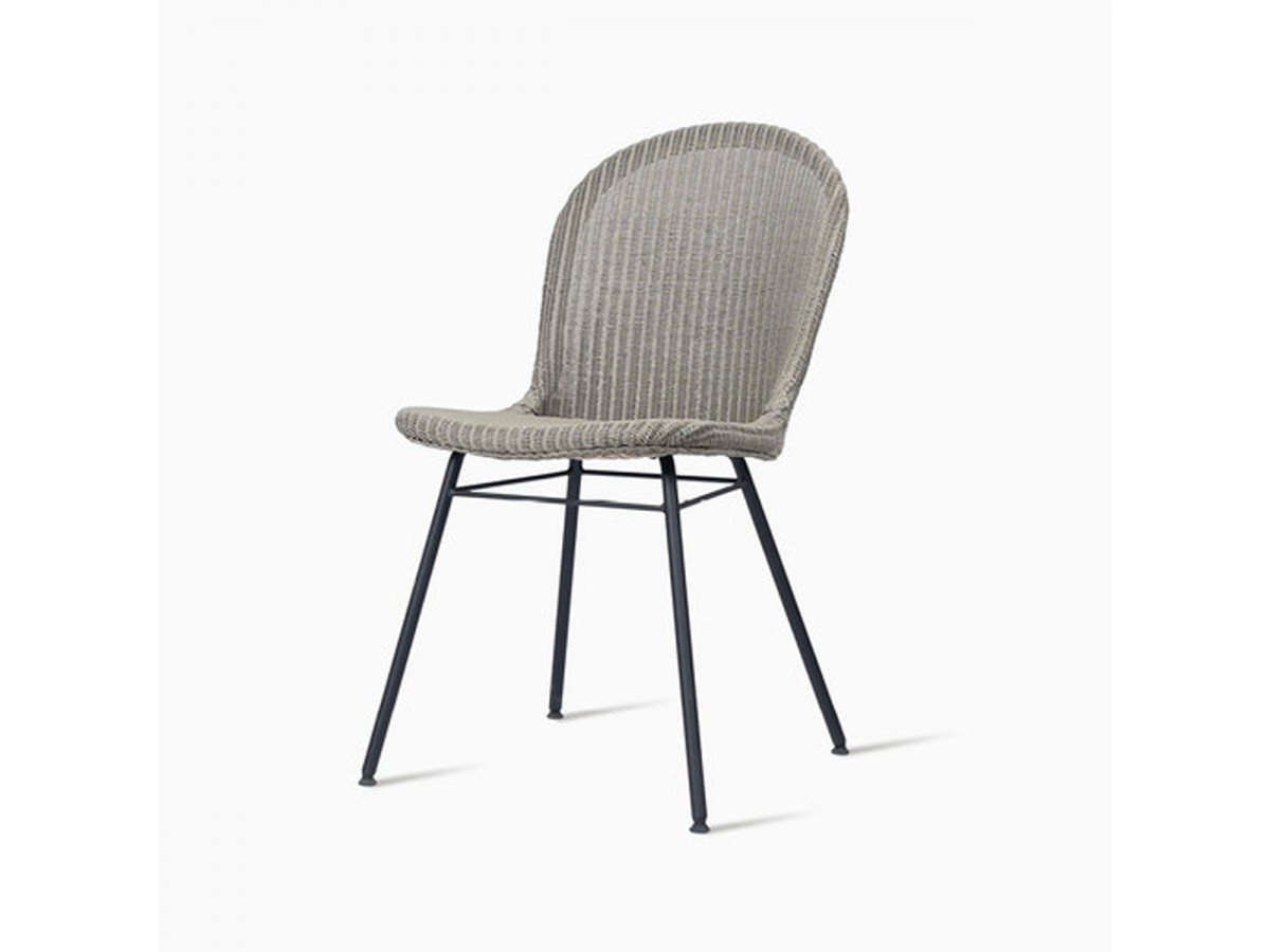 Chaise Yann pied métal noir - Vincent Sheppard Chaise Yann pied métal noir - Vincent Sheppard