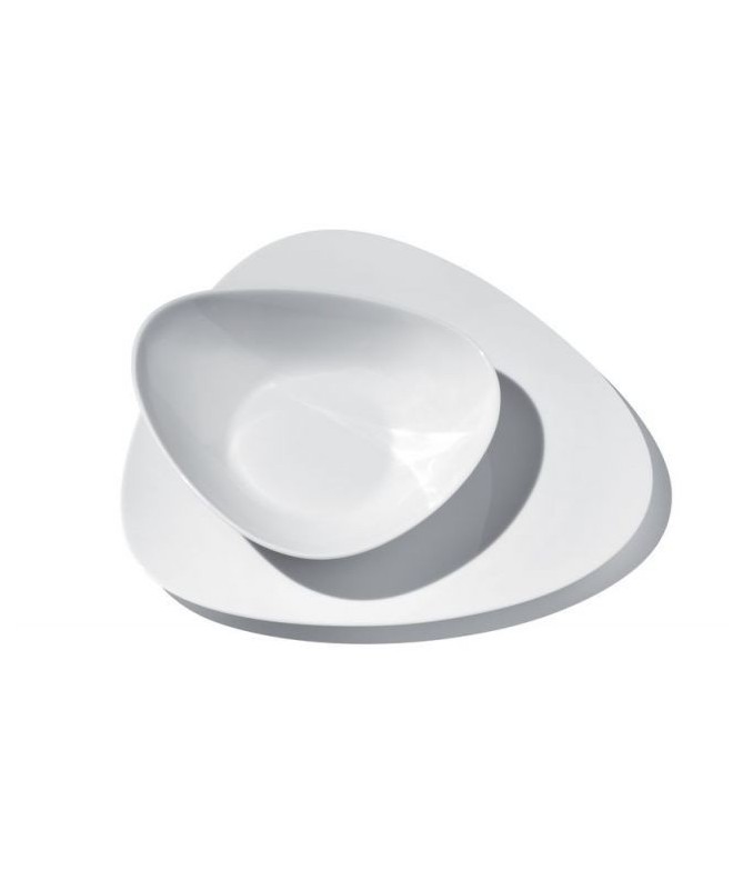 Boutique déco intérieure Assiette creuse Colombina - Alessi Massimiliano et Doriana Fuksas