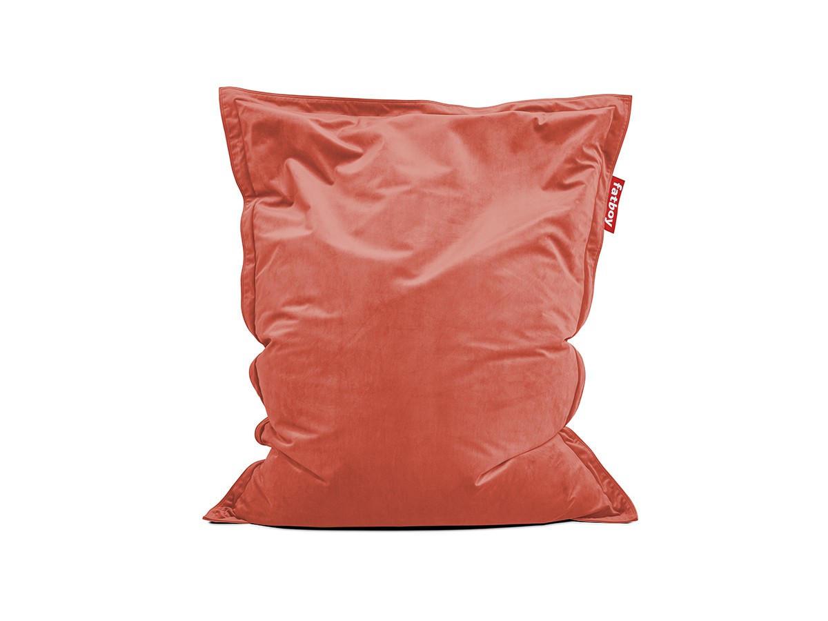 Pouf Original Slim Velvet - Fatboy - Rhubarbe