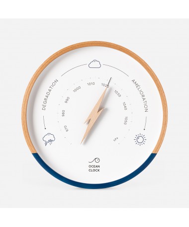 Baromètre météo - Ocean Clock - Marine liseré