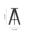 Tabouret de bar Slab - Tom Dixon