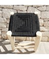 Tabouret Braz noir - Miraj Home