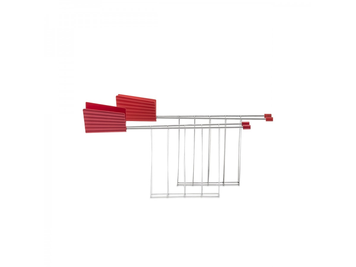 Pinces pour grille-pain Plissé - Alessi Pinces pour grille-pain Plissé - Alessi