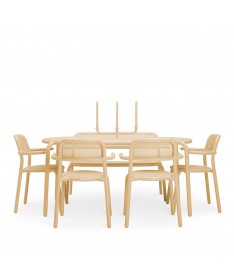 Table Toni Tavolo 6 personnes - Fatboy - Sandy beige