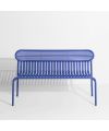 Banc avec dossier Week-end - Petite Friture