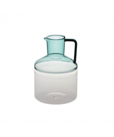 Carafe en verre Pakora - CFOC - bleu