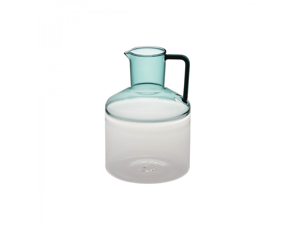 Carafe en verre Pakora - CFOC - bleu