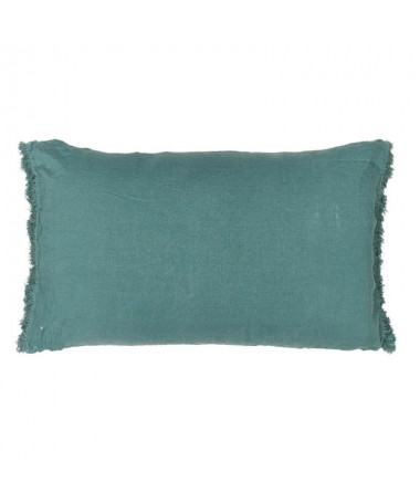 Coussin Queens frangé 50x70 - Bed & Philosophy - Mineral