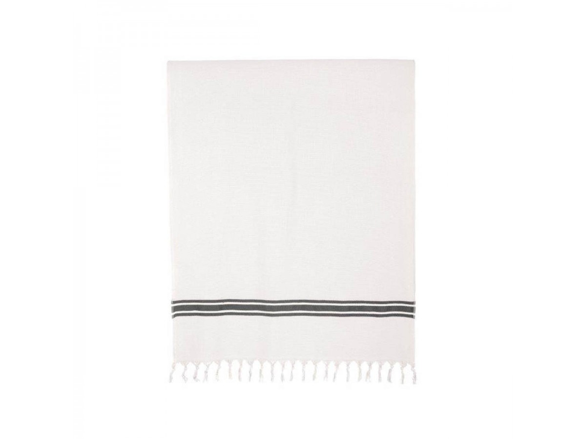 Drap de plage Tuitti - Haomy - Blanc