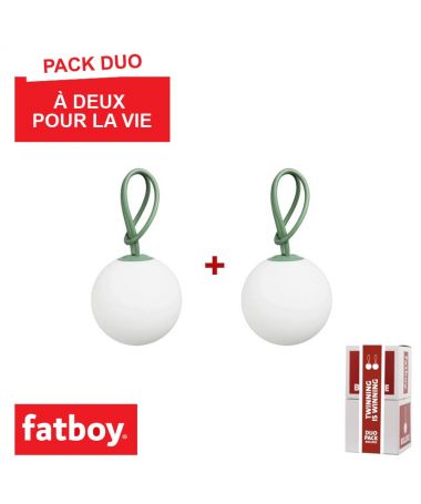 Pack DUO - 2 lampes jardin Bolleke - Fatboy