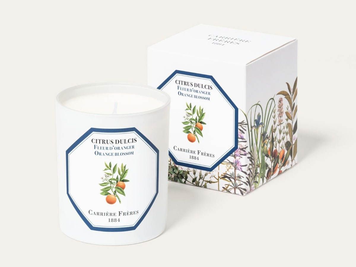 Bougie Fleur d'oranger - Carrière Frères Bougie Fleur d'oranger - Carrière Frères