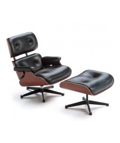 Boutique déco intérieure Miniature Lounge Chair & Ottoman - Vitra Charles & Ray Eames