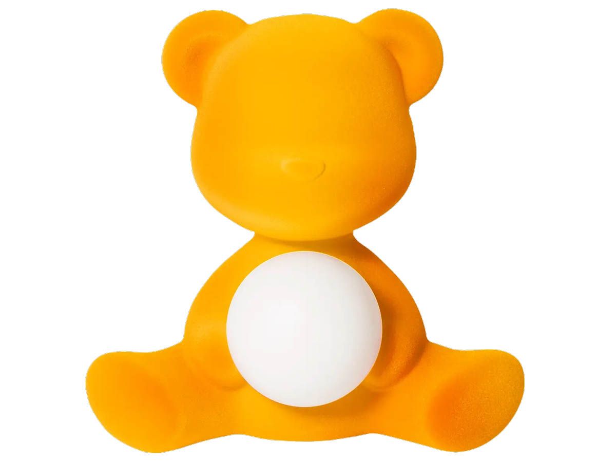 Teddy Girl lampe rechargeable / finition velours - Qeeboo