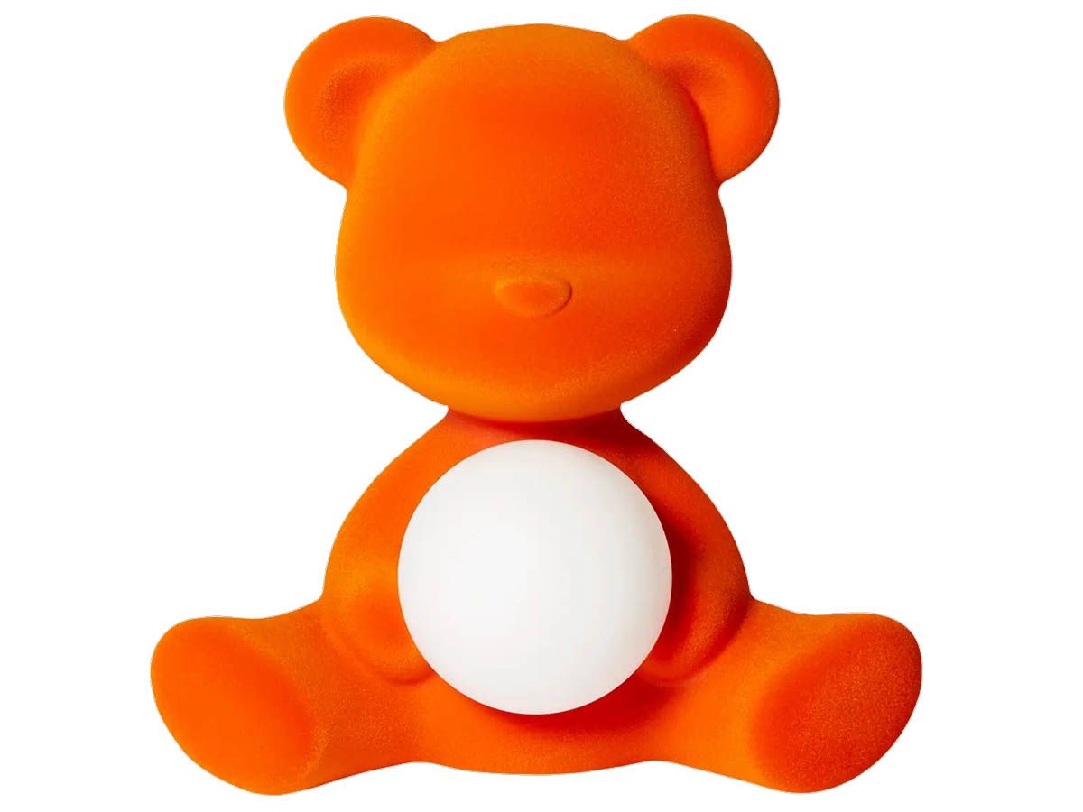 Teddy Girl lampe rechargeable / finition velours - Qeeboo