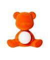 Teddy Girl lampe rechargeable / finition velours - Qeeboo