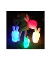 Lapin siège lumineux rechargeable - Qeeboo
