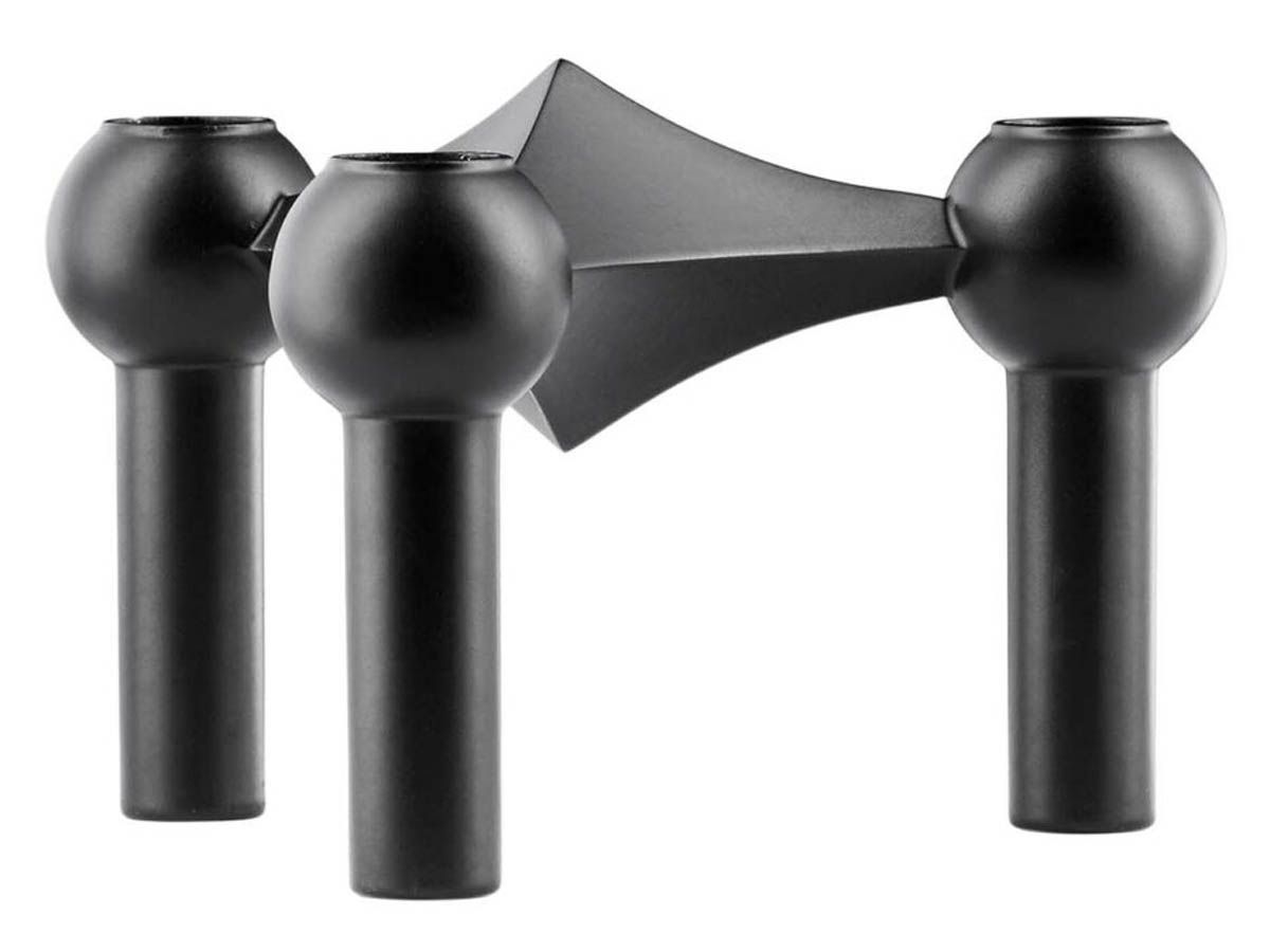 Bougeoir noir - Stoff Nagel Bougeoir noir - Stoff Nagel