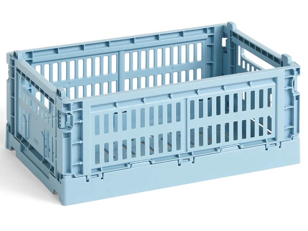 Panier Colour Crate Bleu clair - HAY Panier Colour Crate Bleu clair - HAY