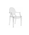 Lot de 4 fauteuils Louis Ghost - Kartell