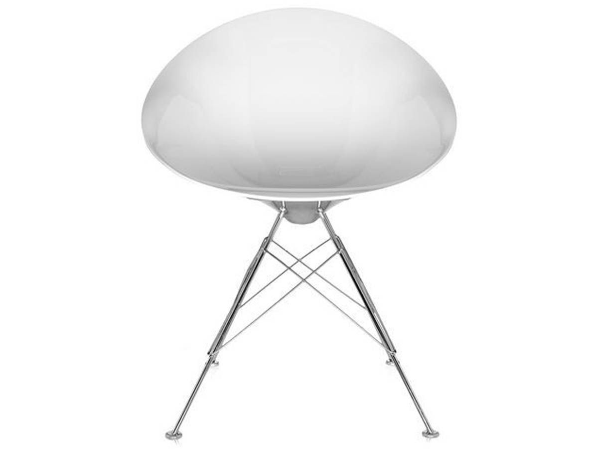 Fauteuil EROS Blanc opaque - Kartell