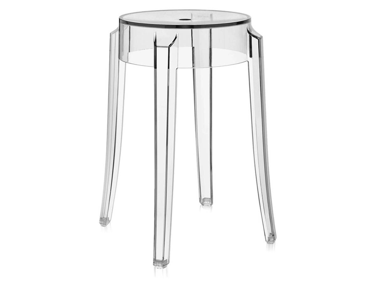 Tabouret Charles Ghost Opaque - Kartell