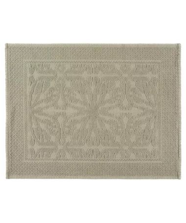 Tapis de bain coton Hammam Kaki - Haomy