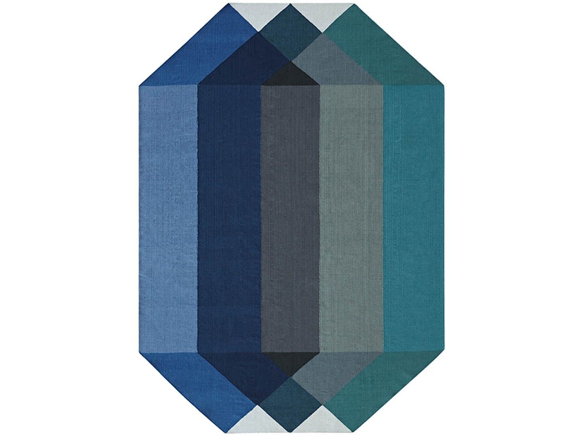 Tapis d'extérieur Diamond - GAN - Bleu Tapis d'extérieur Diamond - GAN - Bleu