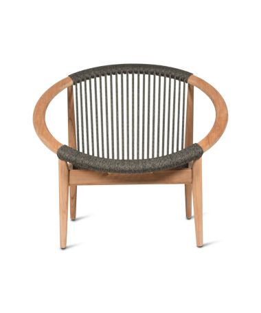 Fauteuil lounge extérieur Frida