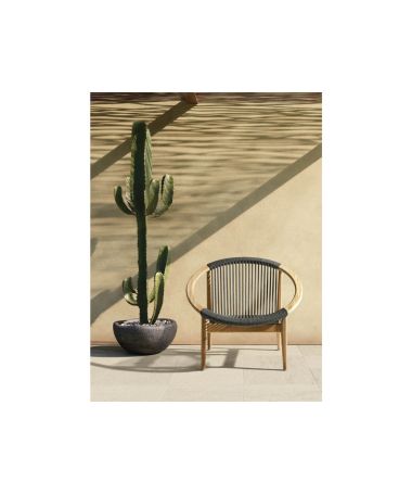 Fauteuil lounge extérieur Frida