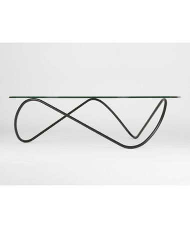 Table Basse Kaeko acier noir - Objekto