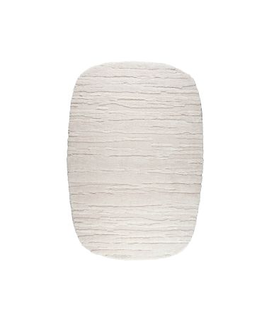 Tapis d'intérieur Riga - Idaho - Blanc forme raclin/ovale