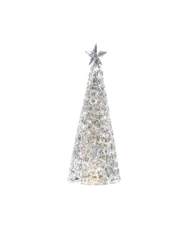 Sapin lumineux Glamor - Sompex - Argent H. 28 cm